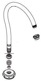 Moen 198288 Spout kit