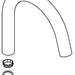Moen 198922 Spout Kit, Chr