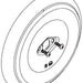 Moen 200733 M-Core Diverter Escutcheon Kit Kit, Orb