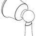 Moen 200734 Handle Kit, Chr