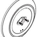 Moen 200743 M-Core Diverter Escutcheon Kit Kit, Bg