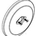 Moen 200747 M-Core Diverter Escutcheon Kit Kit, Chr