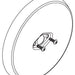 Moen 200749 M-Core Diverter Escutcheon Kit, Bl