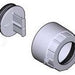 Moen 200751 M-Core Flush Plug With Nut Kit