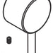 Moen 200782 M-Core Handle Kit, Bg