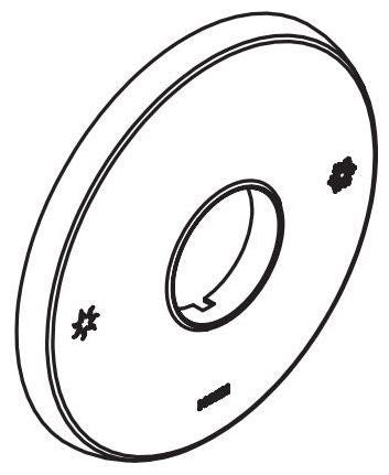 Moen 200795 M-Core Escutcheon Kit, Chr