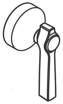 Moen 200802 M-Core Handle Kit, Chr