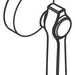 Moen 200802 M-Core Handle Kit, Chr