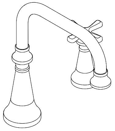 Moen 201208 Rt Spout Kit Bg