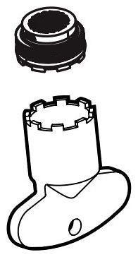 Moen Commercial Parts & Accessories 52016SLC12 Aerator kit