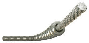 General Wire 120033 1/4" x 25' Electric Machine Replacement Cables with Down Head