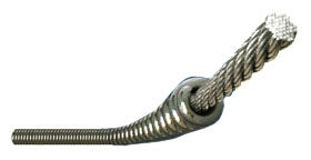 General Wire 120040 1/4" x 50' Electric Machine Replacement Cable with Down Head