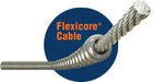 General Wire 121080 1/2" x 75' Electric Floor Model Replacement Cable with Male & Female Connectors