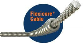 General Wire 121080 1/2" x 75' Electric Floor Model Replacement Cable with Male & Female Connectors