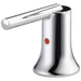 Delta H259 Trinsic Replacement Two Metal Lever Widespread Handle Kit