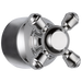 Delta H595 Cassidy Metal Cross Handle Kit - Transfer Valve
