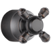 Delta H595 Cassidy Metal Cross Handle Kit - Transfer Valve