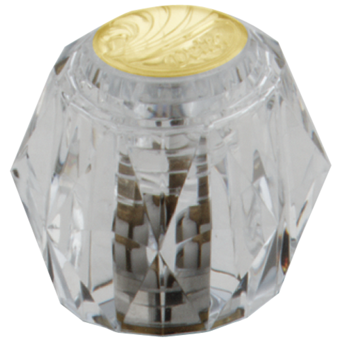 Clear Knob Handle Set