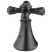 Delta H695 Cassidy Metal Cross Handle Set - Roman Tub
