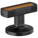 Widespread Lavatory Handle Kit with Wood Insert