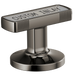 Brizo Kintsu HI5306 Widespread Lavatory Knob with Custom Inlay Handle Kit - Brilliance Black Onyx