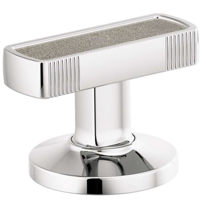 Widespread Lavatory Knob with Concrete Inlay Handle Kit