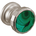 Luxe Nickel / Malachite