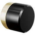 Polished Nickel / Black Crystal