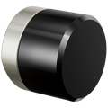 Stainless Steel / Black Crystal