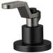 Brizo Litze HL5334 Widespread Handle Kit - Industrial Lever - MATTE BLACK/LUXE STEEL