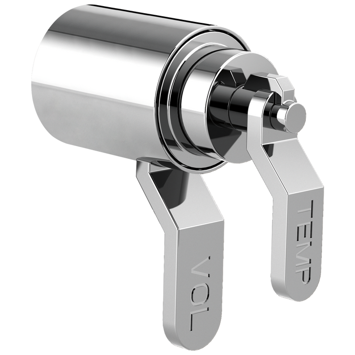 Brizo Brizo Litze: Tempassure Thermostatic Trim Handle Kit - Industrial Lever