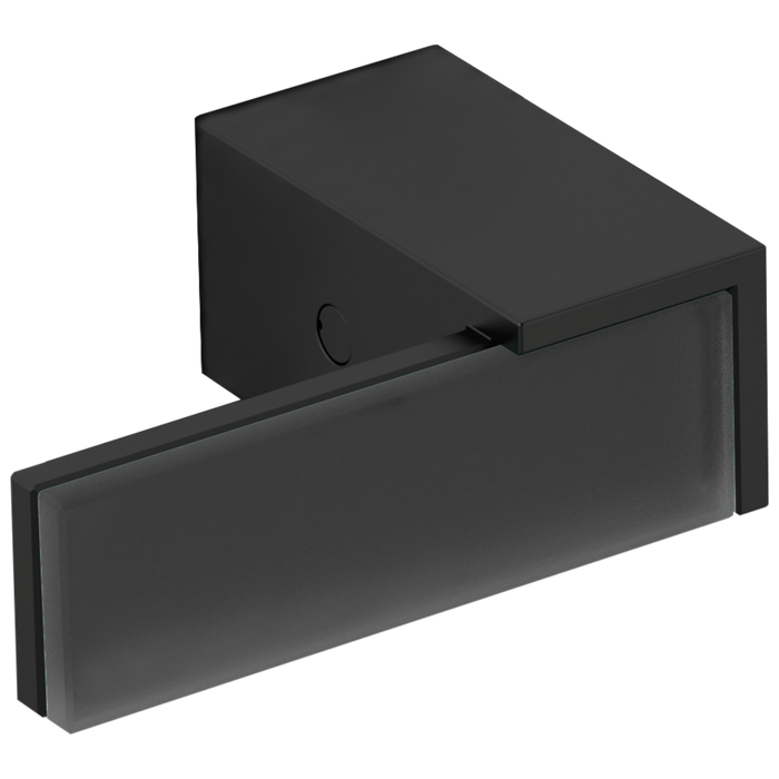 Brizo Brizo Siderna: Two-Handle Wall Mount Tub Filler Handle Kit - Solar Gray Glass Lever