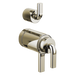 Brizo Litze: TempAssure Thermostatic Valve with Integrated Diverter Notch Lever Handle Kit