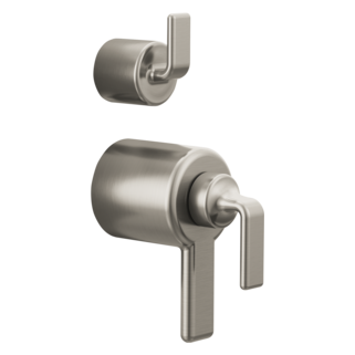 Brizo Allaria: TempAssure Thermostatic Valve Trim with Integrated Diverter Trim Twist Lever Handle Kit