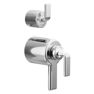 Brizo Allaria: TempAssure Thermostatic Valve Trim with Integrated Diverter Trim Twist Lever Handle Kit