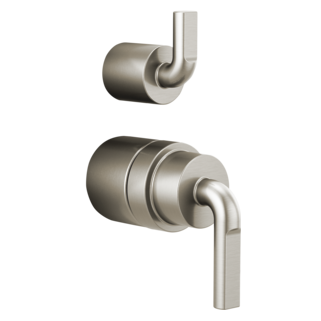 Brizo Litze: Pressure Balance Valve with Integrated Diverter Trim Notch Lever Handle Kit