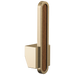 Brizo Frank Lloyd Wright HLK022 Pull-Down Kitchen Faucet Arc Lever with Wood Inlay Handle Kit​ - Luxe Gold / Wood