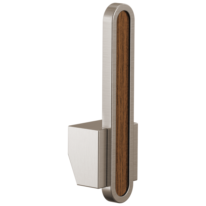 Brizo Frank Lloyd Wright HLK022 Pull-Down Kitchen Faucet Arc Lever with Wood Inlay Handle Kit​ - Stainless / Wood