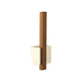 Brizo Frank Lloyd Wright HLK023 Pull-Down Kitchen Faucet Offset Wood Lever Handle Kit​ - Polished Nickel / Wood