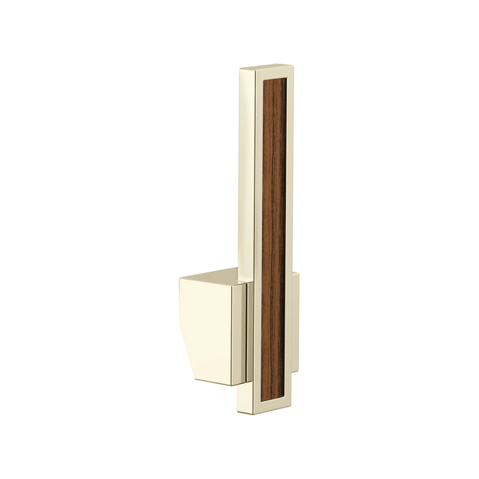 Brizo Frank Lloyd Wright HLK024 Pull-Down Kitchen Faucet Lever with Wood Inlay Handle Kit​ - Polished Nickel / Wood