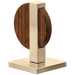 Brizo Frank Lloyd Wright HW5322 Widespread Lavatory Lunar Handle Kit - Luxe Gold / Wood