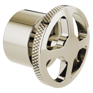 Brizo Litze: Single-Handle Floor Mount Tub Filler Wheel Handle Kit