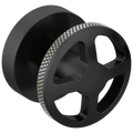 MATTE BLACK/LUXE STEEL