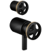 Tempassure Thermostatic Valve With Diverter Trim Handle Kit - Wheel