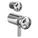 Brizo Litze: TempAssure Thermostatic Valve with Integrated Diverter Wheel Handle Kit