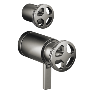 Brizo Litze: TempAssure Thermostatic Valve with Integrated Diverter Wheel Handle Kit