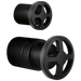 Pressure Balance Valve With Diverter Trim Handle Kit - Wheel