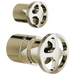 Brizo Litze: Pressure Balance Valve with Integrated Diverter Trim Wheel Handle Kit