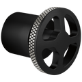 MATTE BLACK/LUXE STEEL
