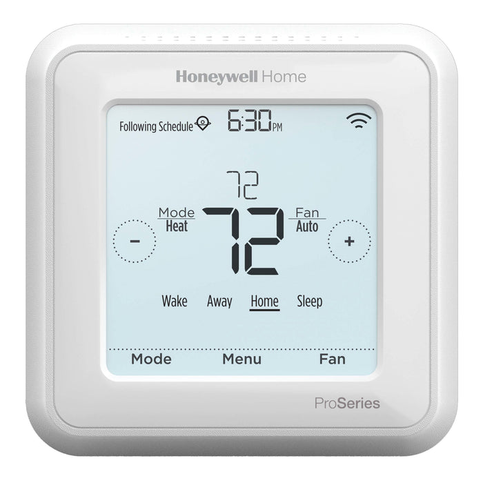 Honeywell TH6220WF2006/U T6 Pro | WiFi Smart Thermostat - Up to 2 Heat/1 Cool Heat Pump Systems &bull; Up to 2 Heat/2 Cool Conventional Systems